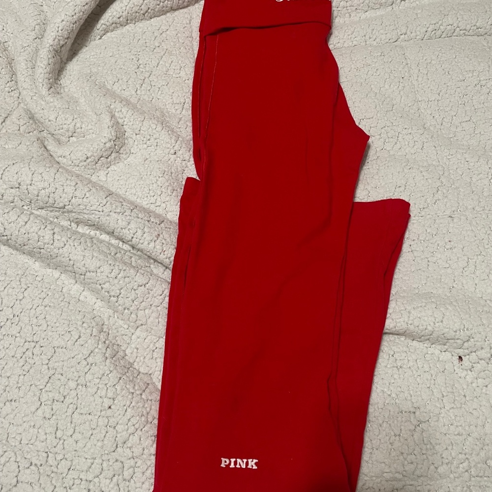 VS -All-Day Cotton Foldover Flare Leggings size xsP